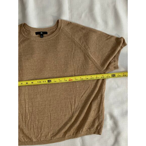 Banana Republic tan linen blend sweater size large - Picture 5 of 6